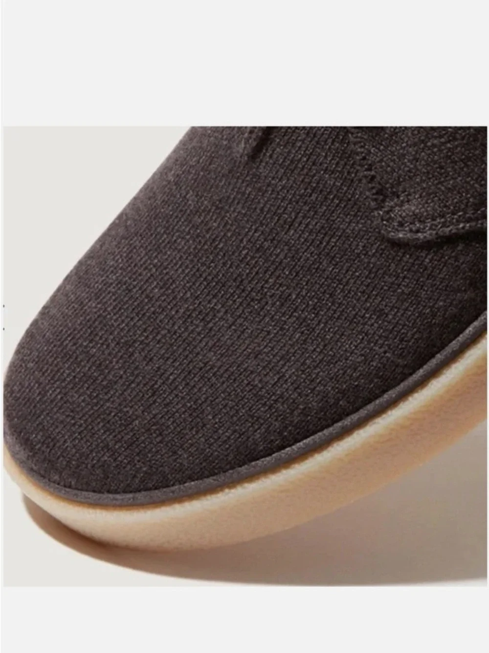 Rothy’s The Monty Lace Up Vintage Brown Men’s 12.5 Wool Knit Sneakers NIB